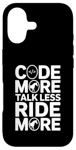 Code More Talk Less Ride More ��n�v���O���}�[ �X�}�z�P�[�X iPhone 17 �p