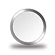 CELLBEE 2X Home Button Touch ID Sticker Geeignet Für iPhone iPad Home Button Aufkleber Weiß Silber Ring 2.0 - Erhöhung iPhone 6 6s 7 8 Plus SE 2020 iPad Air Mini Panzergläs