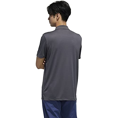 Adidas Men's Designed 2 Move 3-Stripes Polo Shirt, Grey/White, Small #TOP1