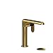 Riobel CIL01LNBGBK-10 - Single hole, Brushed Gold (PVD)/Black