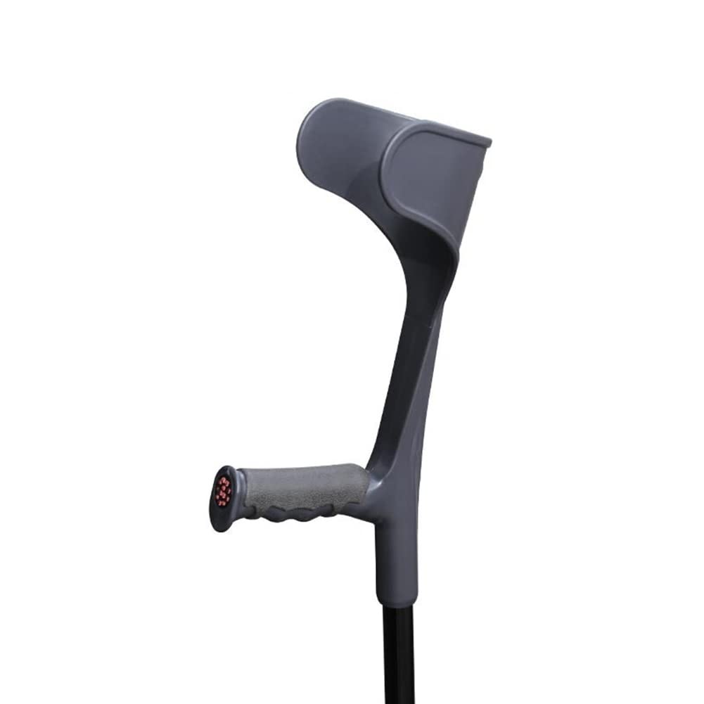 Muletas para Antebrazos, Muletas Plegables para Adultos, Muletas Ortopedicas Caminar para Niños (Color : Zwart, Size : 2COUNTS)