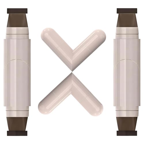 Set de 2 sellos de delineador rotativo marrón miniatura 1