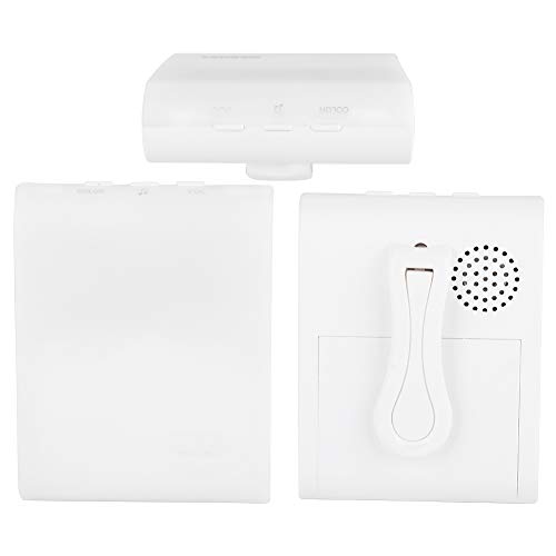 Campainha com botão, campainha com botão sem fio, paciente idoso, surdo, chamador com 7 tipos de ton