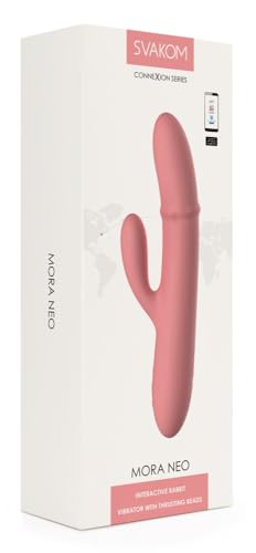 SVAKOM Mora Neo Lapin Vibromasseur Rose 11,1 cm