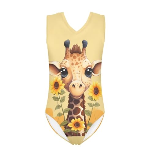 Image of Xhuibop One Piece Swimsuits for Girls Beachwear Bathing Suits 3-14