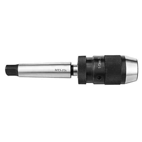 Mandrin de perceuse sans clé à serrage manuel 3.2-13mm avec arbre MT3 - 3