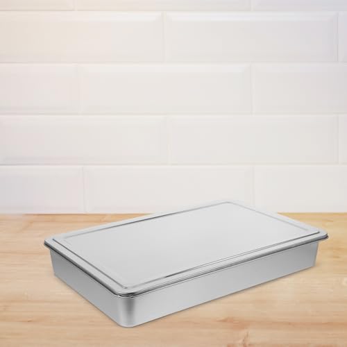 Moule rectangulaire en acier inoxydable assurant une cuisson uniforme - 7