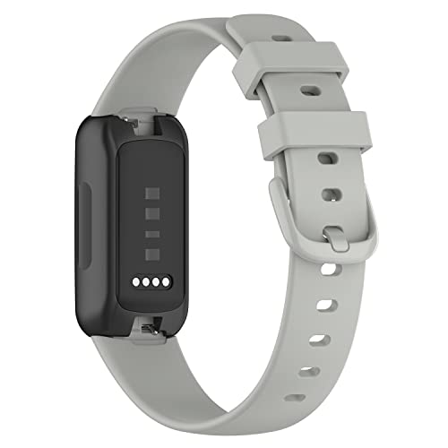 Huwokxix Watch Strap Compatible with Fitbit Inspire 3,Adjustable Silicone Sports Wristband Replacement Band - Image 4