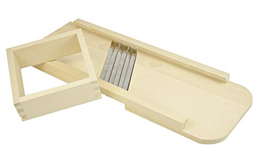 Wooden World in Legno, GRATTUGIA, AFFETTATRICE per Verdure, Frutta, Cavolo, 65 CM