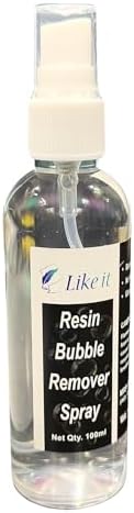 Like it Resin Bubble Remover Spray | 100ml for Flawless Resin Art | Removes Bubbles & Imperfections | Perfect Finishes