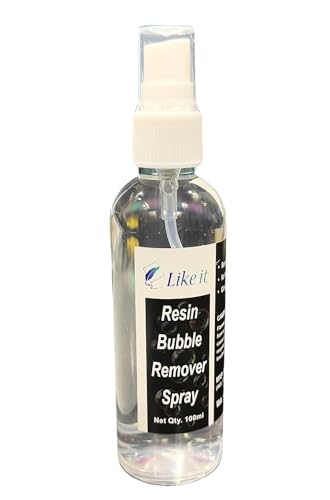 Like it Resin Bubble Remover Spray | 100ml for Flawless Resin Art | Removes Bubbles & Imperfections | Perfect Finishes