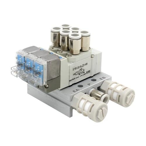 Vanne de commande SY3120 de haute précision électronique avec collecteur 6mm - 6