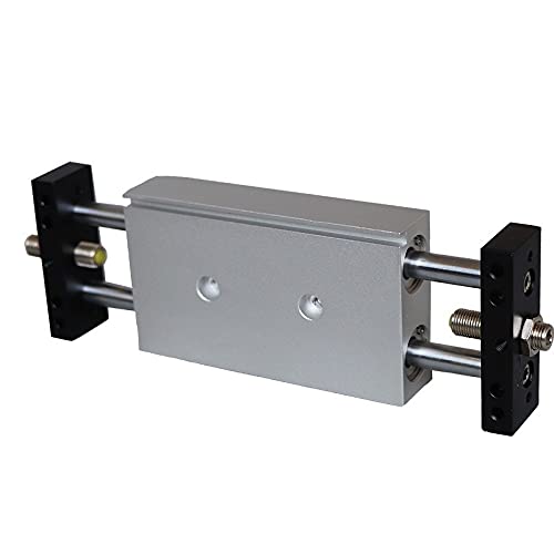 Cilindro de mesa deslizante neumática STMB con imán para sistemas de automatización 5