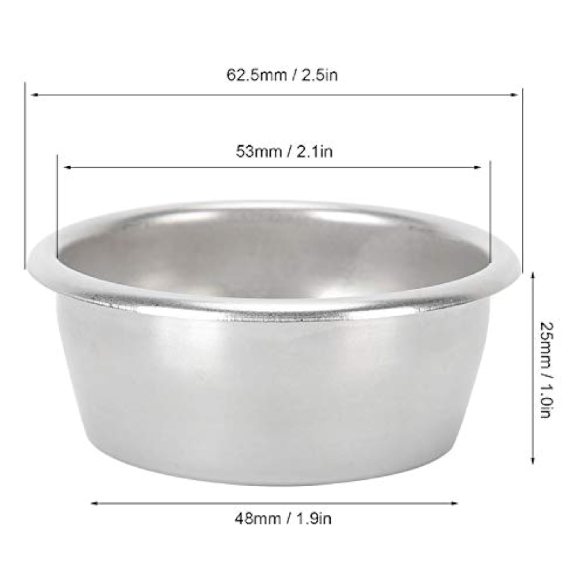 Durable 304 Stainless Steel Coffee Machine Filter