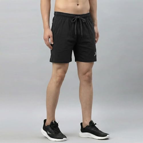 Image of Amul Comfy Men Ultra Soft Cotton-Rich Drawstring Lounge Shorts