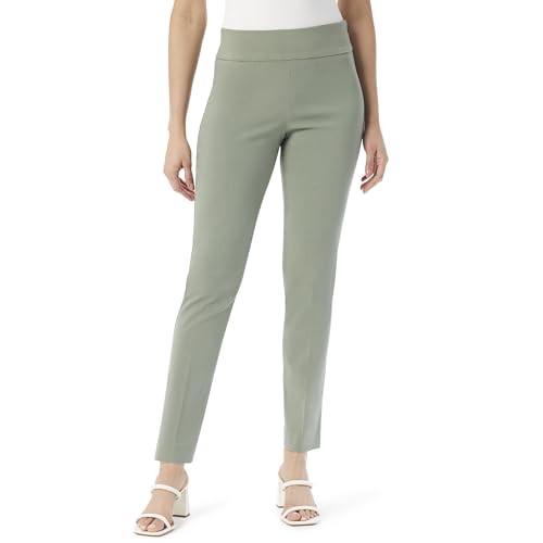 Image of Gloria Vanderbilt Women's Pull on Tummy Slimmer Trouser Pant Standard
