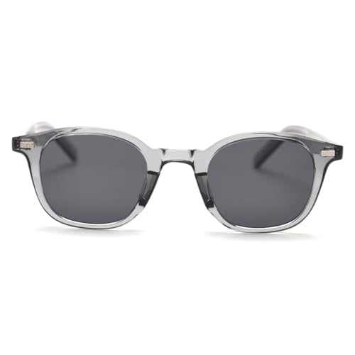 Retro Sunglasses Polarized Men TR90 Frame Acetate Temple Square Sun Glasses Women Trending Eyewear Unisex2