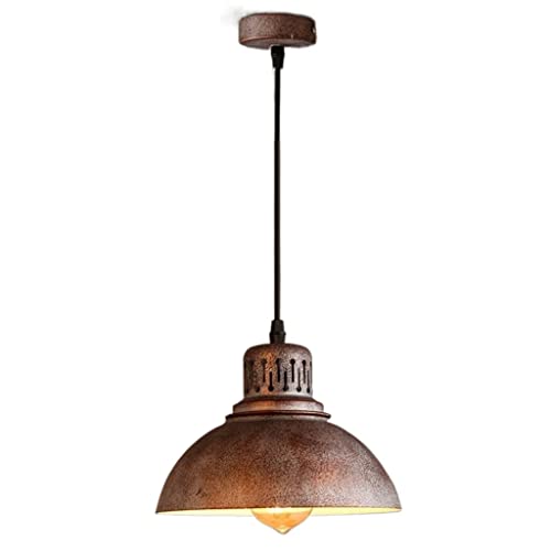 Lámpara colgante retro para techos altos que ilumina cocinas oscuras con estilo industrial 2