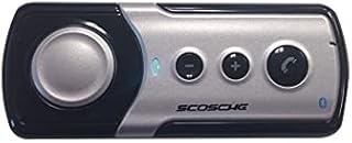 SCOSCHE BTHFVF CellVisor Hands Free Wireless Speakerphone Compatible with iPhone, Android and Bluetooth Devices