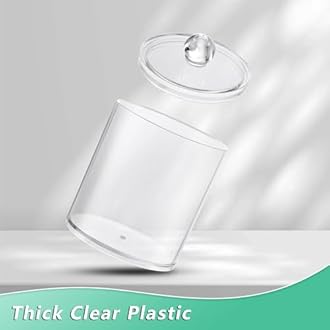 Bathroom Organizers and Storage,4 Pack Bathroom Accessories,Bathroom Decor,Home Decor,Bathroom Storage and Organization,Qtip Holder for Room Decor Aesthetic