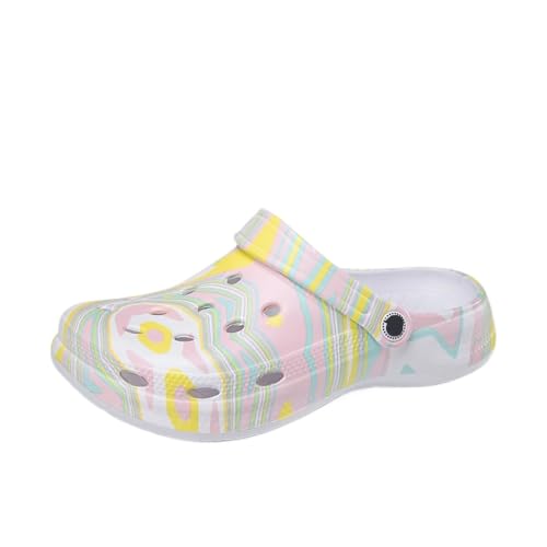 Zuecos huecos de pareja para playa, sandalias cómodas de verano