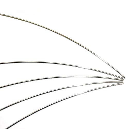 Alambre de acero para resorte inoxidable 304 de 0.7mm, 5 metros