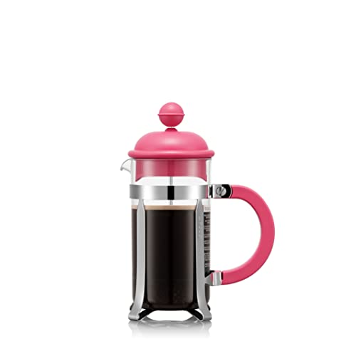 BODUM Caffettiera 1913-539BTR Tritan-Kaffeemaschine, 3 Tassen, 0,35 l, 340.2 g, Kaugummi