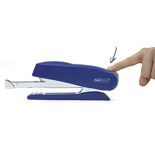 Rapesco Luna Half Strip Stapler Heavy Duty Blue 0237 - 2