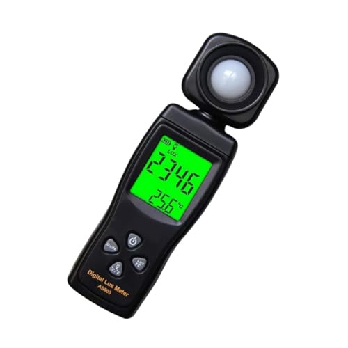 Medidor de iluminómetro digital para talleres fotómetro portátil NUOBESTY que cuida tu vista