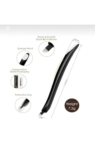 İğne, 14U Tek Kullanılık Microblading, Steril Paket, Kalıcı Makyaj Kıl Tekniği