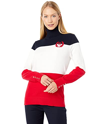 Image of Tommy Hilfiger Womens Casual Turtleneck Sweater