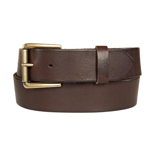 Image of Lucky Brand Men's Jeans Leather Belt| Classic| Casual| Dress| Everyday| American Heritage| Genuine Leather| Metal Buckle