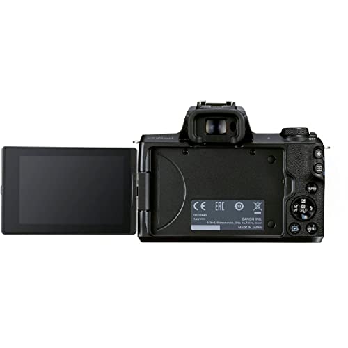 Image of Canon M50 Mark II 15-45mm f3.5-6.3 is STM Digital Zoom Camera (Black)