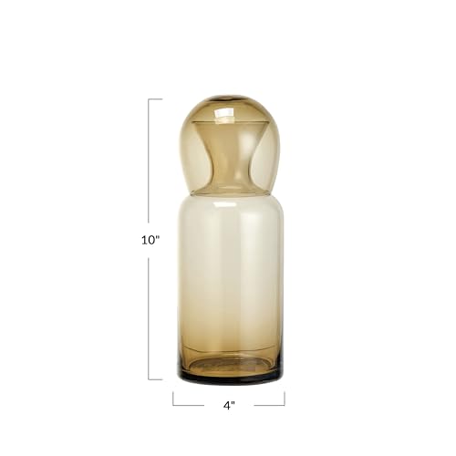 Bloomingville Glowing Glass Carafe Set, Amber by Bloomingville - Image 7