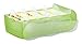 HAN 997-603, Croco Flashcard Index Box. for Learning Vocabulary in an Ingeniously Simple Way, A7, Translucent Green