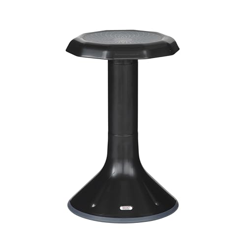 Image of Back2School Express Wobble Sensory Stool, 20in Seat Height, Black