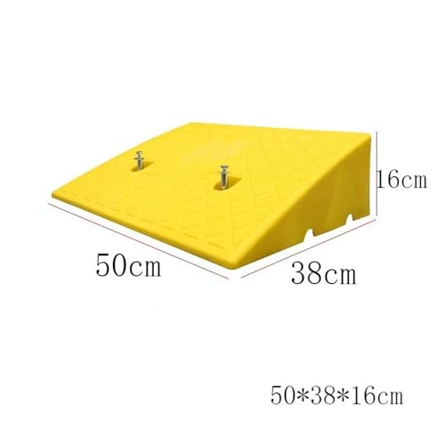 Rampa plástica antideslizante para umbrales 50x38x16 cm miniatura 2