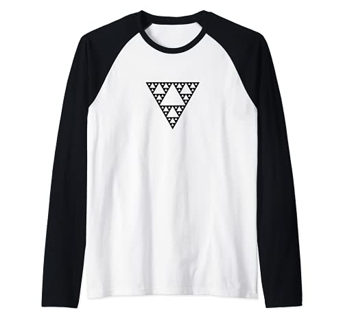 Mathematik Sierpinski Dreieck Fraktale Geometrie Unendlich Raglan