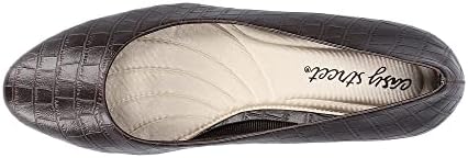 Easy Street Women's Ballari Pump, Brown Croco, 5.5 | Image 1