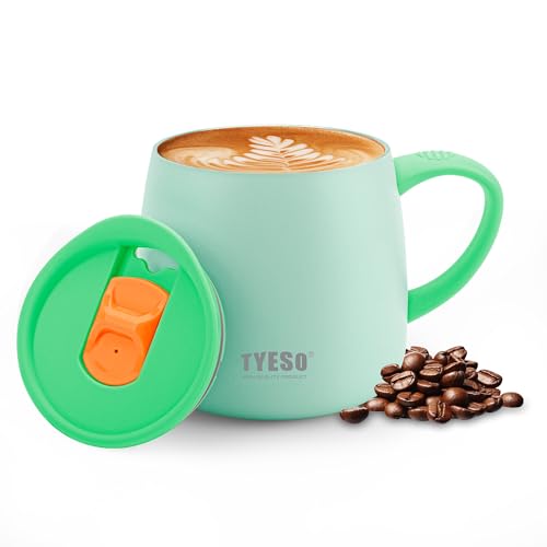 TYESO �}�O�J�b�v �W�t�� 355ml �Z���~�b�N�R�[�e�B���O �^��f�M �X�e�����X�� �ۉ� �ۗ� ��d�\�� �R�[�q�[�J�b�v �ƒ�p �I�t�B�X �v���[���g