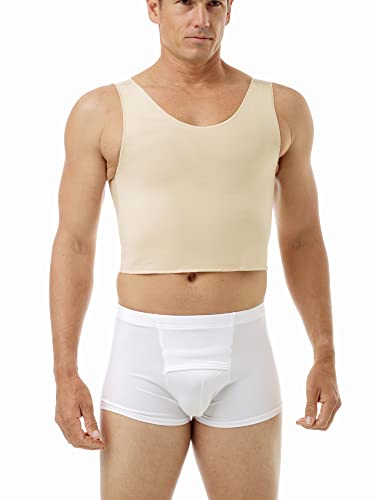 Underworks Unisex FTM Extreme Tri-Top Chest Binder Top 983 - Nude 2X