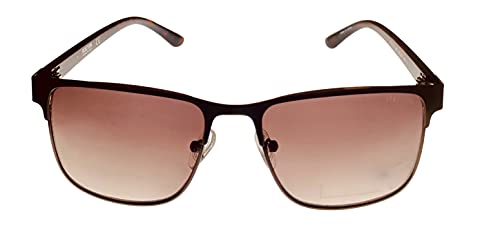 Kenneth Cole Reaction Mens Matte Gunmetal / Metal Rectangle Sunglass KC1413 9F2