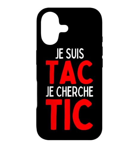 Je Suis TAC Je Cherche TIC�ADuo TIC�ATAC �t�@�j�[�t�@���V�[�h���X�R�X�`���[�� �X�}�z�P�[�X iPhone 17 �p