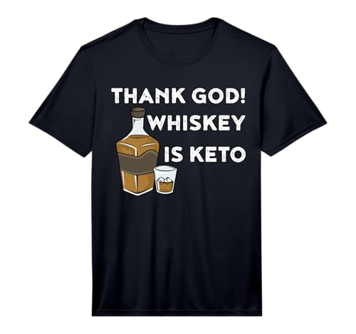 Mens Whiskey is Keto Tshirt | Funny Keto Diet Shirt