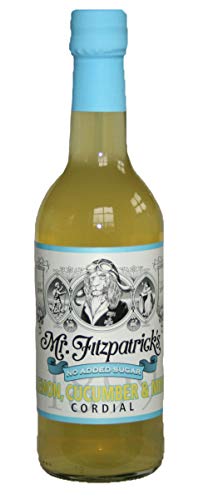 Mr Fitzpatricks Lemon Cucumber and Mint No Added Sugar Cordial, 500 g