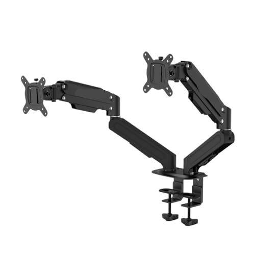 Support moniteur rotatif à ressort pour un espace de télétravail ergonomique et ordonné