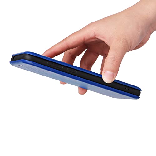 Coque Blackview A55 Pro étui bleu en PU et TPU