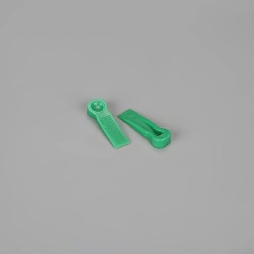 Espaciadores de azulejos de plástico, 100 clips reutilizables para instalación de azulejos de pared y suelo, diseñados para una colocación precisa de azulejos
