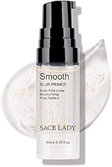 Waterproof Full Coverage Concealer With Primer Sponge Set, Smooth Matte Flawless Creamy Liquid Foundation Corrector Makeup Kit for Face Eye Dark Circles Spot Acne Scar Cover (0.2Fl, Light Natural)