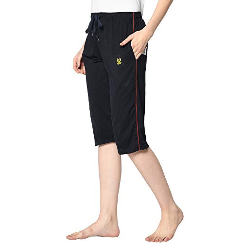 Image of Mack Jonney Regular Fit Women Capris(Pack of 3-MACK631900)